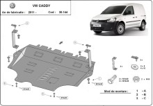Ocelový kryt motoru VW Caddy (2011-2020)