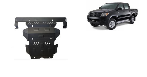 Ocelový kryt motoru Toyota Hilux (2004-2015)