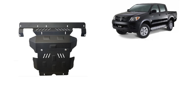 Ocelový kryt motoru Toyota Hilux (2004-2015)
