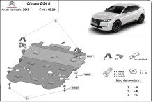 Ocelový kryt motoru Citroen DS4 II (2021-2026)