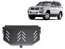 Ocelový kryt palivové nádrže Toyota Land Cruiser J120 - tylko dla wersji 3-drzwiowej (2002-2009)