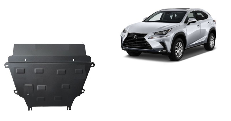 Ocelový kryt motoru Lexus NX AZ10 (2014-2021)