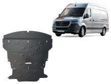 Ocelový kryt motoru Mercedes Sprinter-FWD (2018-2026)