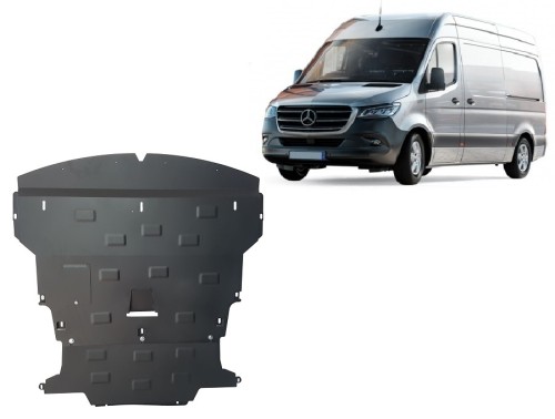 Ocelový kryt motoru Mercedes Sprinter-FWD (2018-2026)
