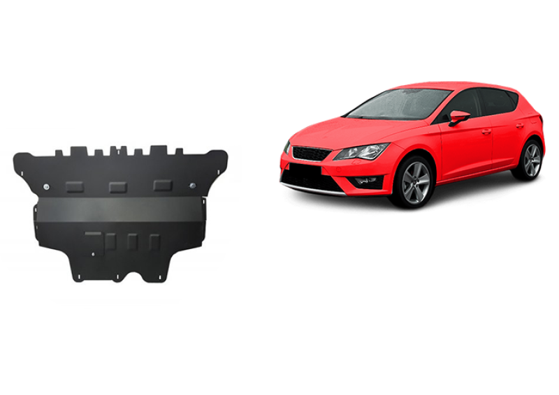 Ocelový kryt motoru Seat Leon (2012-2020)