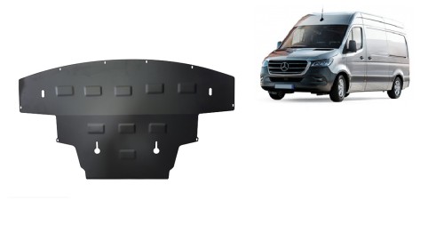 Ocelový kryt motoru Mercedes Sprinter-RWD (2018-2026)