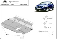 Ocelový kryt motoru Hyundai Verna (2005-2010)