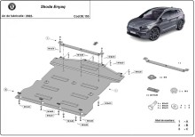 Ocelový kryt motoru Skoda Enyaq - elektrický (2022-2026)