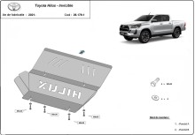 Ocelový kryt chladiče Toyota Hilux Invincible (2021-2026)