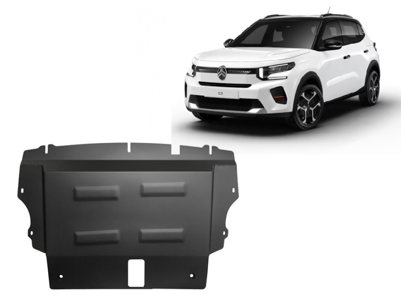 Ocelový kryt motoru Citroen C3 (2024-2026)