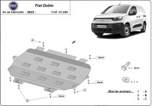 Ocelový kryt motoru Fiat Doblo (2023-2026)