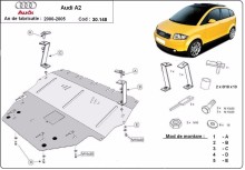 Ocelový kryt motoru Audi A2 (2000-2005)