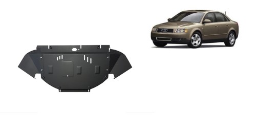 Ocelový kryt motoru Audi A4 B6 (2000-2005)