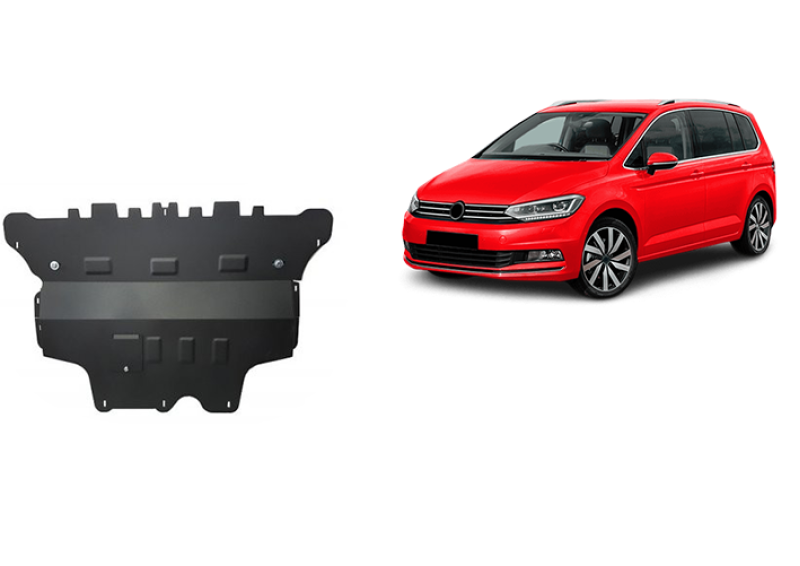 Ocelový kryt motoru VW Touran - Automatická převodovka (2015-2026)