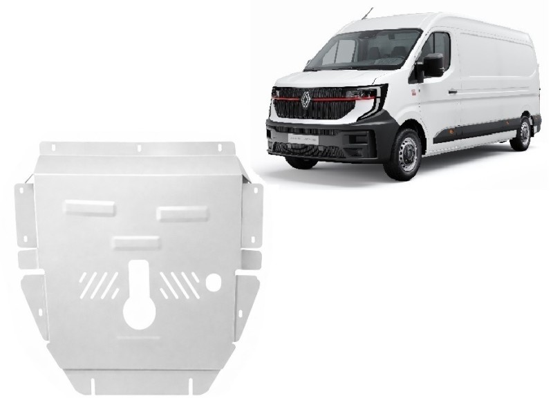 Hliníkový kryt motoru Renault Master (2024-2026)