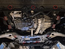 Hliníkový kryt motoru Nissan Interstar (2024-2026)