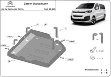 Ocelový kryt AdBlue Citroen Spacetourer (2020-2026)