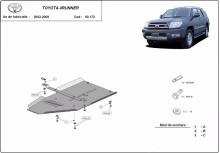 Ocelový kryt převodovky Toyota 4Runner (2002-2009)