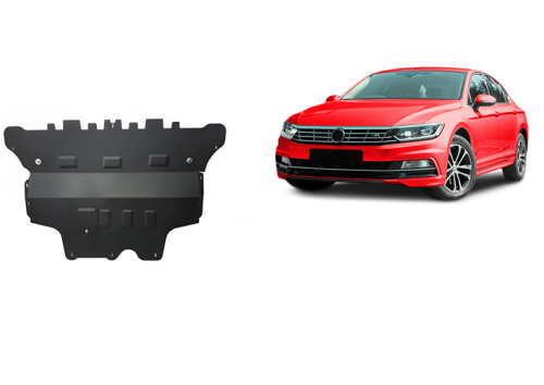 Ocelový kryt motoru VW Passat B8 - Manuální (2014-2023)
