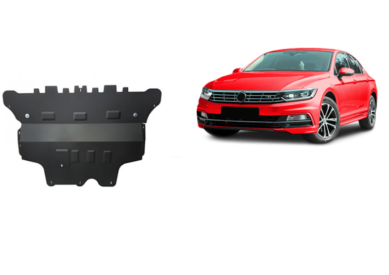 Ocelový kryt motoru VW Passat B8 - Manuální (2014-2023)