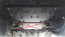 Ocelový kryt motoru Seat Exeo (2008-2013)