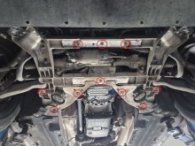 Ocelový kryt motoru Alfa Romeo Stelvio (2016-2026)