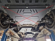 Ocelový kryt katalyzátoru Nissan NV300 (2022-2026)