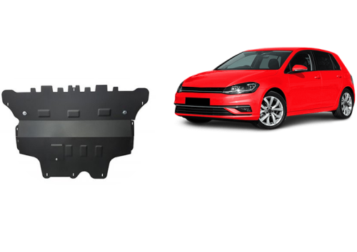 Ocelový kryt motoru VW Golf 7 - Automatická převodovka (2012-2019)