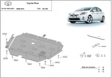 Ocelový kryt motoru Toyota Prius (2008-2015)