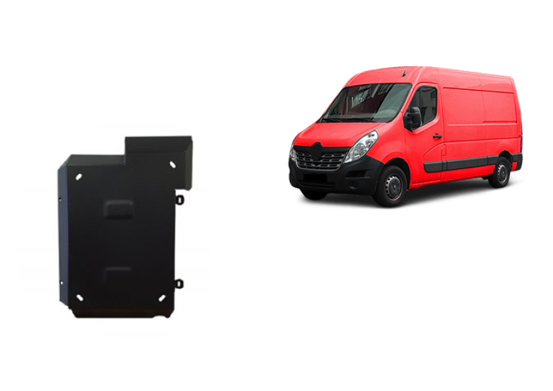 Ocelový kryt AdBlue  Renault Master 3 - Model 2 (2016-2021)