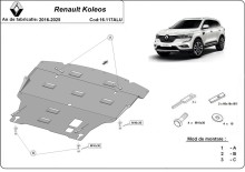 Hliníkový kryt motoru Renault Koleos (2016-2025)