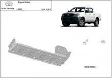 Ocelový kryt palivové nádrže Toyota Hilux (2000-2004)
