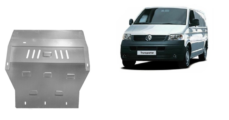 Ocelový kryt motoru pozinkovaná Volkswagen Transporter T5 (2003-2015)