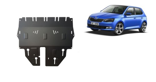 Ocelový kryt motoru Skoda Fabia 3 (2015-2021)