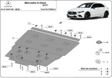 Hliníkový kryt motoru Mercedes A-Classe (2018-2026)
