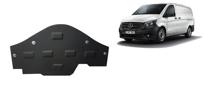 Ocelový kryt systému Start-Stop Mercedes Vito W447, 4x2, 1.6 D (2014-2026)