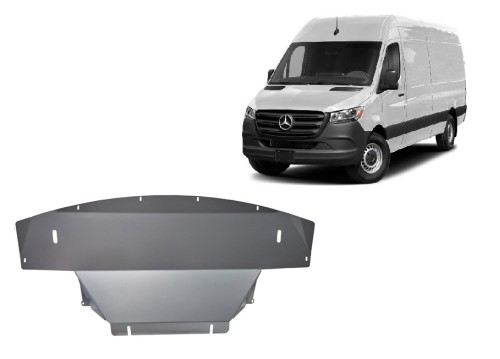 Hliníkový kryt motoru Mercedes Sprinter (2024-2026)