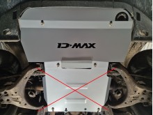 Ocelový kryt chladiče Isuzu D-Max (2019-2026)