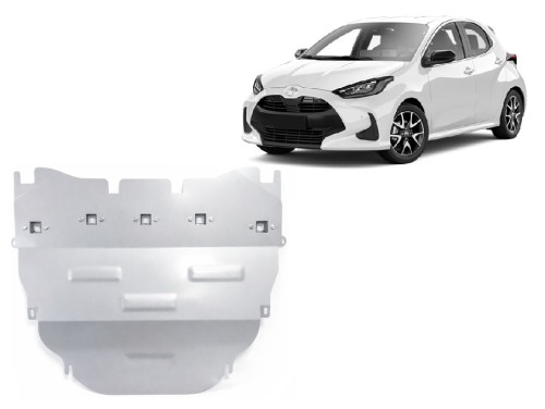 Hliníkový kryt motoru Toyota Yaris (2021-2026)