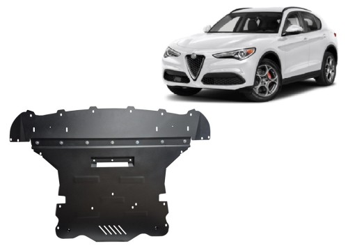 Ocelový kryt motoru Alfa Romeo Stelvio (2016-2026)