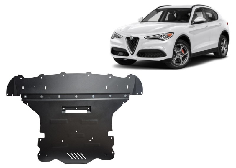 Ocelový kryt motoru Alfa Romeo Stelvio (2016-2026)