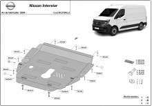 Hliníkový kryt motoru Nissan Interstar (2024-2026)