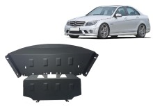 Ocelový kryt motoru Mercedes C-Class W204 (2006-2014)