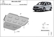 Hliníkový kryt motoru Mercedes EQT (2023-2026)