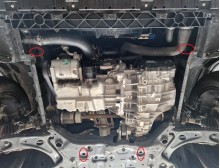 Hliníkový kryt motoru Baic Beijing X75 (2023-2026)