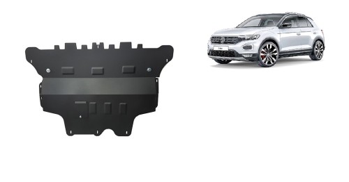 Ocelový kryt motoru Volkswagen T-Roc - Manuální (2017-2026)