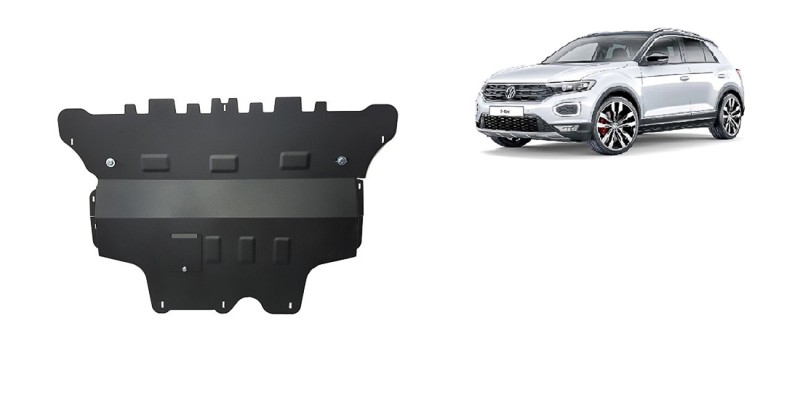 Ocelový kryt motoru Volkswagen T-Roc - Manuální (2017-2026)