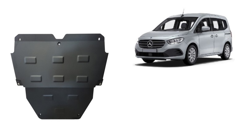 Ocelový kryt motoru Mercedes EQT (2023-2026)