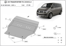 Ocelový kryt motoru Volkswagen Transporter T6 Caravelle (2015-2018)