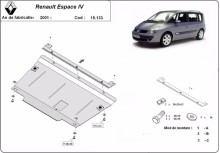Ocelový kryt motoru Renault Espace 4 (2001-2014)